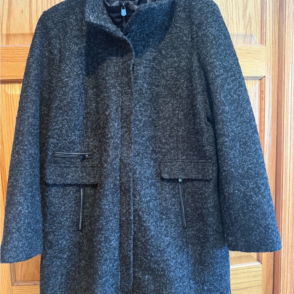 Marcona Charcoal Pea Coat